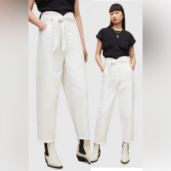 All Saints Sammy Paperbag Jean - Picture 1 of 13